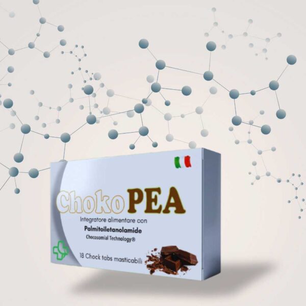 ChokoPEA Confezione di ChokoPEA integratore PEA al cioccolato